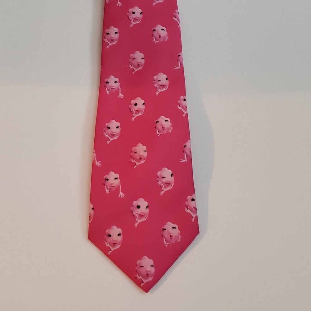 Giant Microbes by Drew Oliver Necktie Silk